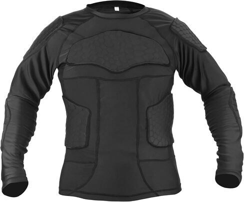 X AUTOHAUX Size 2XL Bike Motorcycle Riding Protective Full Body Armor Jacket Thorax Back Backbone Protector for Skateboarding Skiing Black in Saudi Arabia