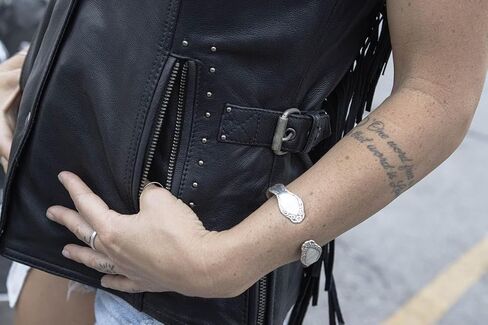 Milwaukee Leather MLL4565 Women's Black Fringed Leather Rivet Detail Side Buckle and Zipper Motorcycle Rider Vest in Saudi Arabia