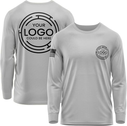 Custom Long Sleeve Shirts for Men, Hi Vis Safety Customized Workwear Company Uniform Long Sleeved Shirt Black in Saudi Arabia