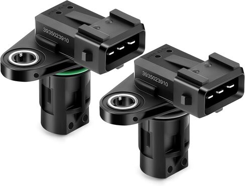Set of 2 Camshaft Position Sensor 39350-23910 Compatible with Hyundai Elantra 2004-2016, Tucson 2005-2021 & Kia Soul 2010-2016, Forte Forte5 2014-2016, Spectra Spectra5 Sportage 2005-2010 L4 2.0L in Saudi Arabia