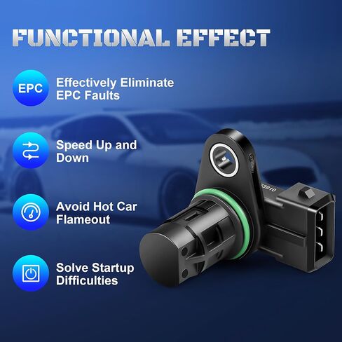 Set of 2 Camshaft Position Sensor 39350-23910 Compatible with Hyundai Elantra 2004-2016, Tucson 2005-2021 & Kia Soul 2010-2016, Forte Forte5 2014-2016, Spectra Spectra5 Sportage 2005-2010 L4 2.0L in Saudi Arabia