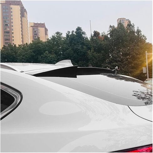 السيارة Toil Top Wind Wing Soilder Spoiler Wing Wing Wing Wing Wing Flex Fixed Termencial For BMW X6 F16 2015-2019 تعديل الحرس الخارجي (Gloss Black) in Saudi Arabia