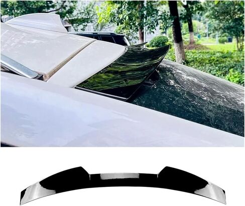 Compatible For BMW F26 X4 2014-2018 Rear Roof Trunk Spoiler Wing Air Deflector Dam Tail Tuning MP Style Car Body Kit Tuning Accessories(Rear Gloss Black) in Saudi Arabia