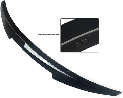 M4 Style Rear Wing Trunk Lip Spoiler Compatible For BMW 3 Series G20 G28 2019-2022 330i 330e Replacement Rear Fixed Wing Diffuser(M4-Glossy Black) in Saudi Arabia