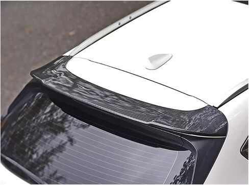 Compatible For Mazda CX-5 CX5 2017-2025 Hatchback Rear Roof Trunk Lid Car Spoiler Wings Black Carbon Exterior Tuning Accessories Parts(Carbon Look) in Saudi Arabia