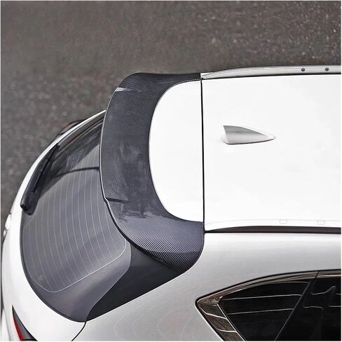 Compatible For Mazda CX-5 CX5 2017-2025 Hatchback Rear Roof Trunk Lid Car Spoiler Wings Black Carbon Exterior Tuning Accessories Parts(Carbon Look) in Saudi Arabia