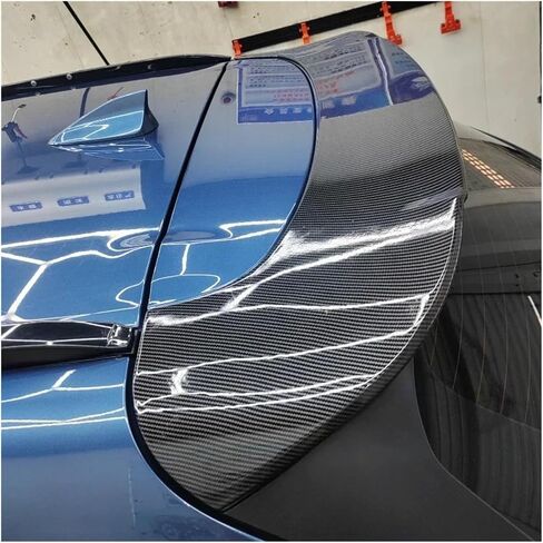Compatible For Mazda CX-5 CX5 2017-2025 Hatchback Rear Roof Trunk Lid Car Spoiler Wings Black Carbon Exterior Tuning Accessories Parts(Carbon Look) in Saudi Arabia
