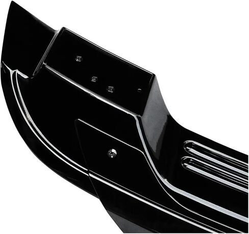 Car Rear Spoiler Wing Compatible For Ford Mustang 2015-2023 GT500 Style Tail Wing Diffuser Trunk Lip Splitter Glossy Black Carbon Look(Carbon Fiber Look) in Saudi Arabia
