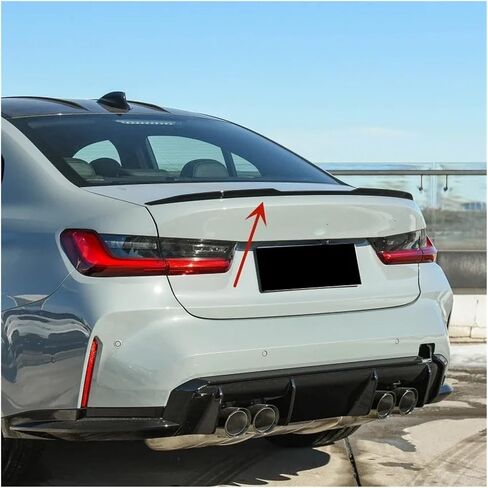 الجناح الخلفي متوافق مع BMW 3 Series G20 320i 325i 330i M3 2019 2020 2021 2022 2023 ذيل الثابت in Saudi Arabia