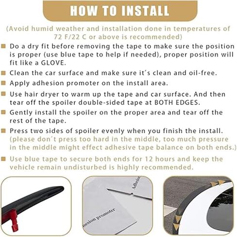 Compatible For Tesla Model Y 2024 ABS Carbon Fiber Wings Spoiler Model 3 2017-2024 Highland Exterior Accessories(New M3 Glossy Black) in Saudi Arabia