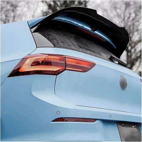 متوافق مع VW Golf MK8 R Golf 8 GTI Clubsport Performance الخلفية السقف 2020-2024 Maxton على غرار CAR الخلفي CAP SPOILER CAP الخلفي المفسد الخلفي in Saudi Arabia