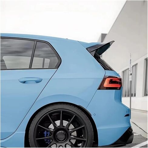 متوافق مع VW Golf MK8 R Golf 8 GTI Clubsport Performance الخلفية السقف 2020-2024 Maxton على غرار CAR الخلفي CAP SPOILER CAP الخلفي المفسد الخلفي in Saudi Arabia