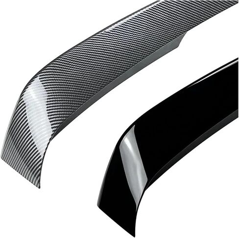Compatible For VW TIGUAN MK2 STANDAR STYLE 2017-2023 REAR BOOT SPOILER WING TRUNK BODY KIT TUNING BLACK CARBON(Carbon Look) in Saudi Arabia