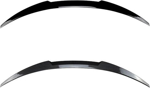 Car Rear Trunk Spoiler Compatible For BMW 1 Series E82 E88 Coupe 118i 128i 135i 2007 2008 2009 2010 2011 2012 2013 Rear Roof Spoiler Wing(Carbon Look) in Saudi Arabia