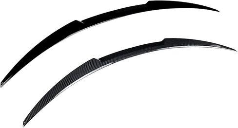 Car Rear Trunk Spoiler Compatible For BMW 1 Series E82 E88 Coupe 118i 128i 135i 2007 2008 2009 2010 2011 2012 2013 Rear Roof Spoiler Wing(Carbon Look) in Saudi Arabia