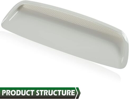Grand Orange Hood Scoop Bulge Kit Uptle Upper Uptible مع Toyota Tacoma 2005 2006 2007 2008 2008 2010 2011 Black in Saudi Arabia