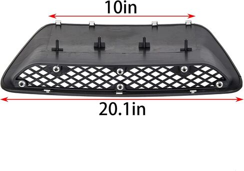 Kuafu Hood Scoop صب ميدان ميدان مع 2004 2005 Dodge RAM 1500 SRT استبدال رقم الجزء YL23TZZAB 5029770AA in Saudi Arabia