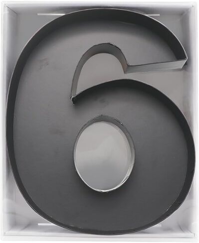 12.5inch Fillable Paper Mache Number Letter Cardboard Cutouts Charcuterie Board Food Sweet Cupcake Tray Party Decorative Box (Letter D, White), KAFU01 in Saudi Arabia