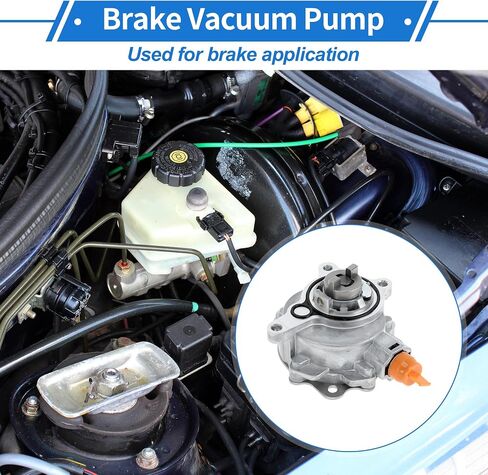 Brake Vacuum Pump No.BB5Z2A451C/LR047384 Engine Vacuum Pump for Land Rover LR2 2013-2015 Aluminum Alloy Silver Tone 1 Pc in Saudi Arabia