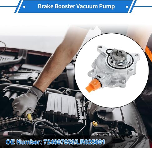 Brake Vacuum Pump No.BB5Z2A451C/LR047384 Engine Vacuum Pump for Land Rover LR2 2013-2015 Aluminum Alloy Silver Tone 1 Pc in Saudi Arabia