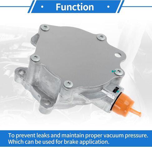 Brake Vacuum Pump No.BB5Z2A451C/LR047384 Engine Vacuum Pump for Land Rover LR2 2013-2015 Aluminum Alloy Silver Tone 1 Pc in Saudi Arabia