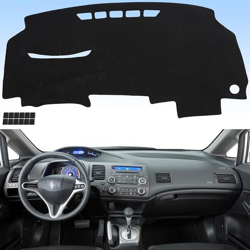 Dashboard Cover Flannel Dash Mat Custom Compatible with 2020-2022 Ford Escape, Anti-Glare, Anti-Reflection, No Peculiar Smell in Saudi Arabia