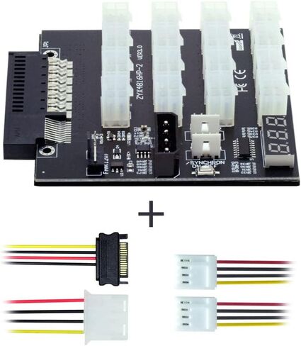 Xiwai 1200 واط خادم PSU إمدادات الطاقة لوحة القطع محول مع 17 منفذ ATX 6 دبوس ل DPS-800GB 1200FB 1200QB in Kuwait