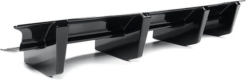 Rear Bumper Diffuser for Dodge Challenger R/T SRT SXT 2015-2020 2022 2023 Rear Bumper Lip Diffuser Shark Fins Splitter Spoilr (Glossy Black) in Kuwait