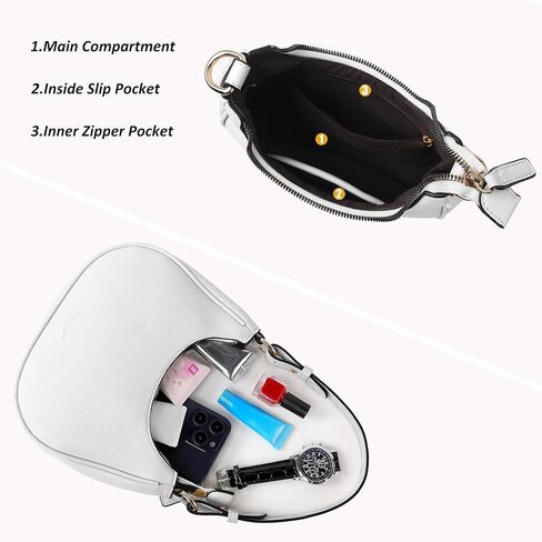 Small Shoulder Bag for Women Cute Hobo Purses and Handbags Crescent Shoulder Bag with Guitar Strap and Pendant in Kuwait