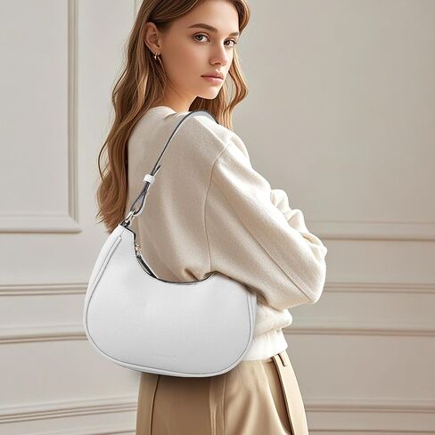 Small Shoulder Bag for Women Cute Hobo Purses and Handbags Crescent Shoulder Bag with Guitar Strap and Pendant in Kuwait