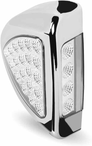 Trux Accessories TLED-PSHXG Peterbilt Side Headlight Triangle Dual Revolution Amber/Green LED (24 Diodes) in Saudi Arabia