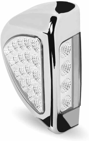 Trux Accessories TLED-PSHXG Peterbilt Side Headlight Triangle Dual Revolution Amber/Green LED (24 Diodes) in Saudi Arabia
