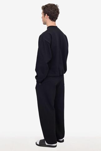MWF1044 10 oz. Mid-Weight Poly Cotton Fleece Wide Sweatpant - Unisex, USA-Made in Saudi Arabia