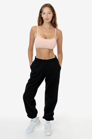 MWF1044 10 oz. Mid-Weight Poly Cotton Fleece Wide Sweatpant - Unisex, USA-Made in Saudi Arabia