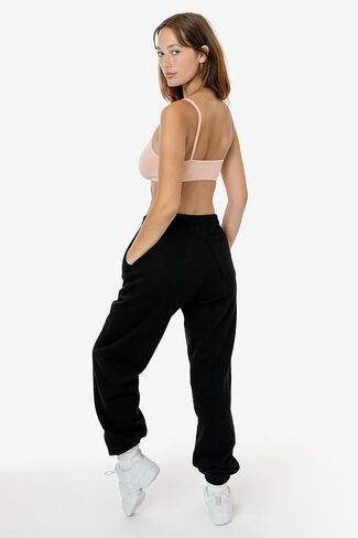 MWF1044 10 oz. Mid-Weight Poly Cotton Fleece Wide Sweatpant - Unisex, USA-Made in Saudi Arabia