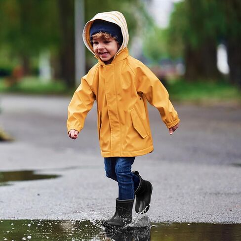 K Komforme Toddler Rain Boots Baby Easy-On Rain Shoes for Boys and Girls Rightproof Lightweight Outdoor in Saudi Arabia