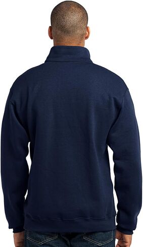 Jerzees Men's Nublend 1/4 Zip Cadet Collar Sweatshirt in Kuwait