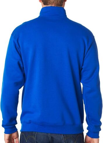 Jerzees Men's Nublend 1/4 Zip Cadet Collar Sweatshirt in Kuwait
