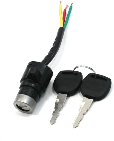 مفتاح الاشتعال قفل أمان الدراجة الكهربائية للدراجة الكهربائية مع إكسسوارات مفتاحين in Kuwait