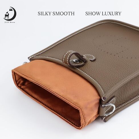 Organizer Insert for Evelyne Bags, Sliky Purse Inserts for Hermes Bags, Exclusively for Hermes Evelyne 16/18 TPM (16/18 TPM, Gold) in Saudi Arabia