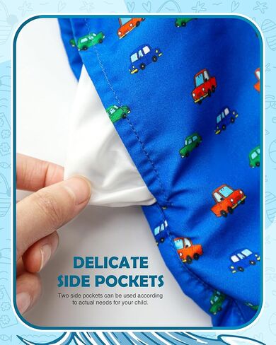 Boys Swim Trunks with Compression Liner Swim Shorts Boys Bathing Suits Swimsuit Kids Beach Quick Dry Swimwear in Kuwait