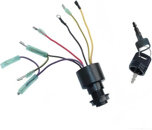 Trim & Tilt Switch for Yamaha Outboard Motors 703-82563-02-00 703-82563-01-00 703-82563-02 703-82563-01Include Remote Control Remote Assembly in Saudi Arabia