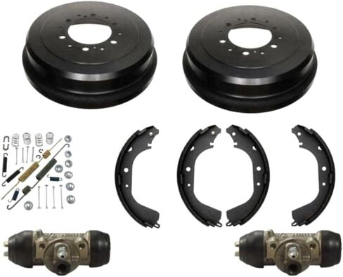 6 Drums Shoes Spring Wheel Cylinder for Toyota for 4Runner 1986-2000 for Pickup 1987-1995 for Tacoma 1995-2003 for T100 1993-1998 4 Drive 6 Lug Left Right Rear 1404-10189 in Saudi Arabia