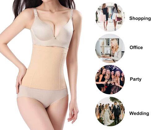 KSKshape Waist Trainer Shapewear For Weight loss Tummy Control Body Shaper Breathable Waist Cincher in Kuwait