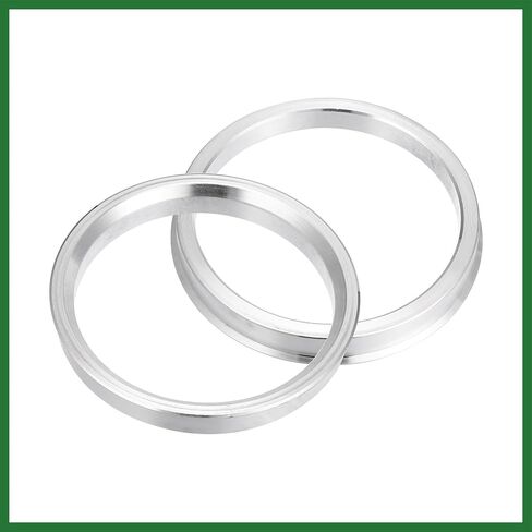 Motoforti 4pcs OD 76mm إلى ID 66.6mm Aluminy Car Hub Hub Rings Centric Wheel Bore Plasting Plastering Long in Kuwait