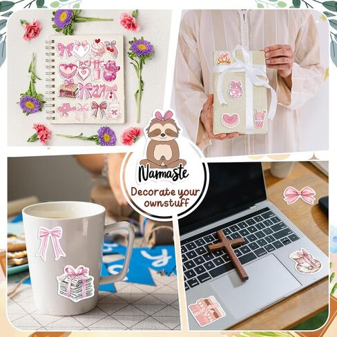 100PCS Pink Christian Stickers Bible Verse Stickers Faith Stickers Religious Stickers Jesus Motivational Stickers Inspirational Stickers God Stickers in Saudi Arabia