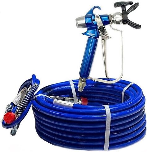 Bedford Precision 20-4054 Ready to Spray Kit: Includes BP7250 Spray Gun, 515 Tip, 3/16" Whip Hose, 50' x1/4" Hose Assembly, and a 50 Mesh Gun Filter in Saudi Arabia