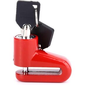 Bike Disc Brake Lock, Motorcycle Wheel Lock Brake Lock Security Brake Padlock Anti Theft Waterproof for Adult Mountain Road Motorbike Scooter Sportbike Racing Cycling with Mounting Bracket Two Keys in Saudi Arabia