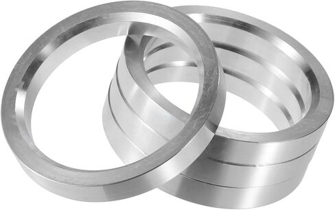 Motoforti 4pcs OD 75mm إلى ID 60.1mm Aluminium Car Hub Rings Centric Rings Bore Center Plastering Long in Kuwait