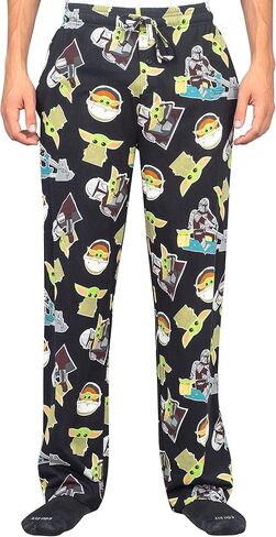امتياز حرب النجوم المسلسل التلفزيوني Madalorian Baby Yoda The Child Grogu للجنسين للعطلات فكرة Pajama Lounge Pants in Kuwait